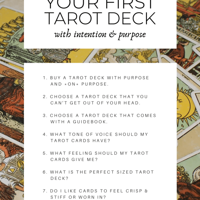 How To Choose the Right Tarot Deck for You