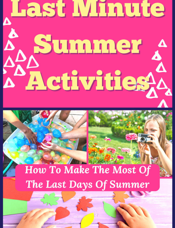 Last Minute Summer Activities