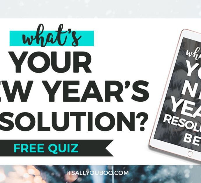 Quiz: What New Year’s Resolution Should You Choose?