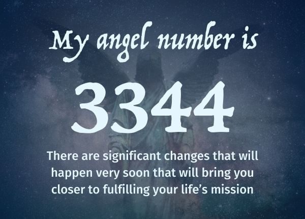 ANGEL NUMBER 3344