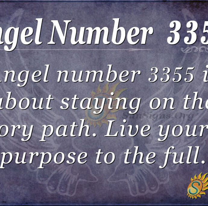 ANGEL NUMBER 3355