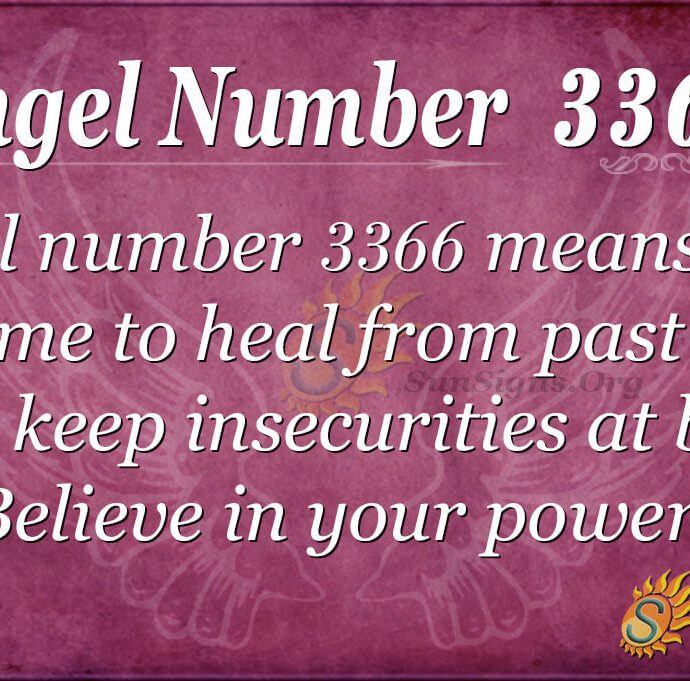 ANGEL NUMBER 3366