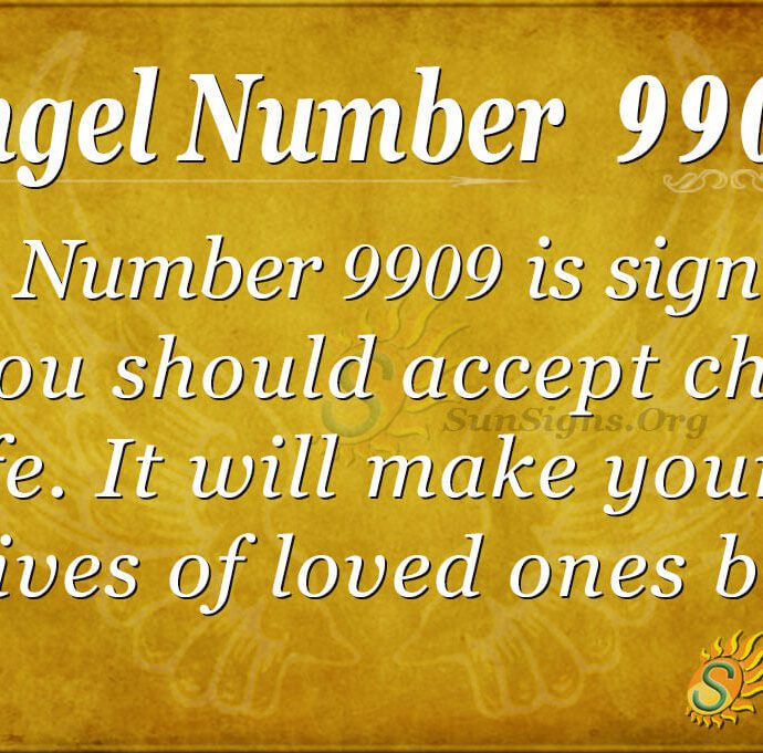 Angel Number 9909, Spiritual Meaning of the Number 9909