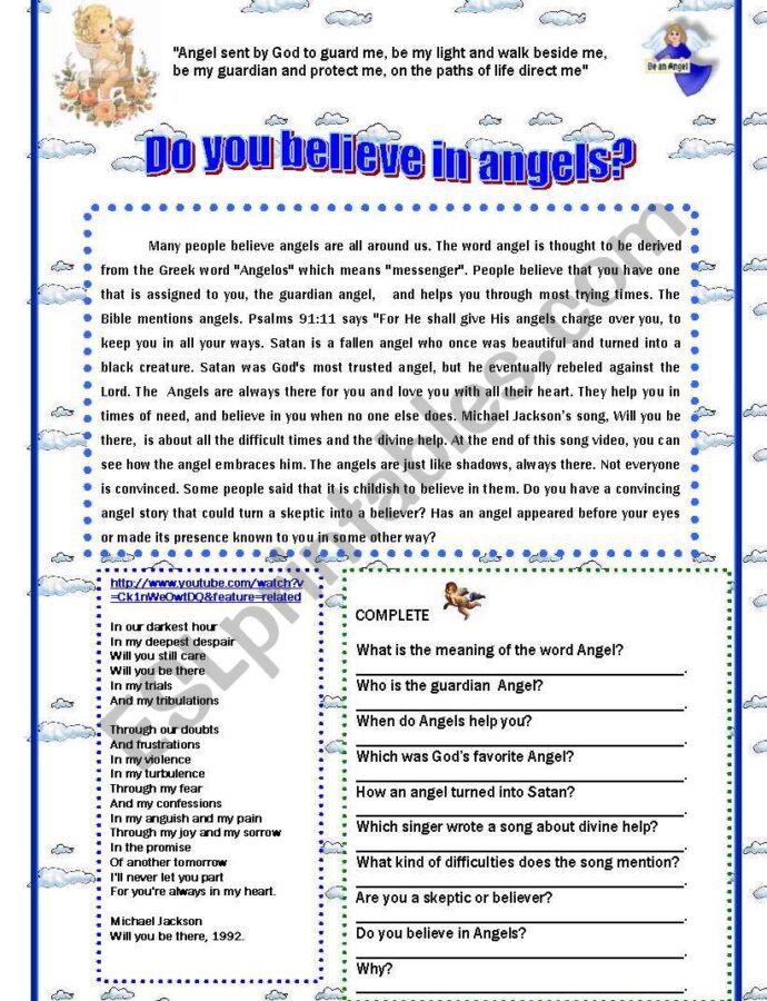 Angel Questions