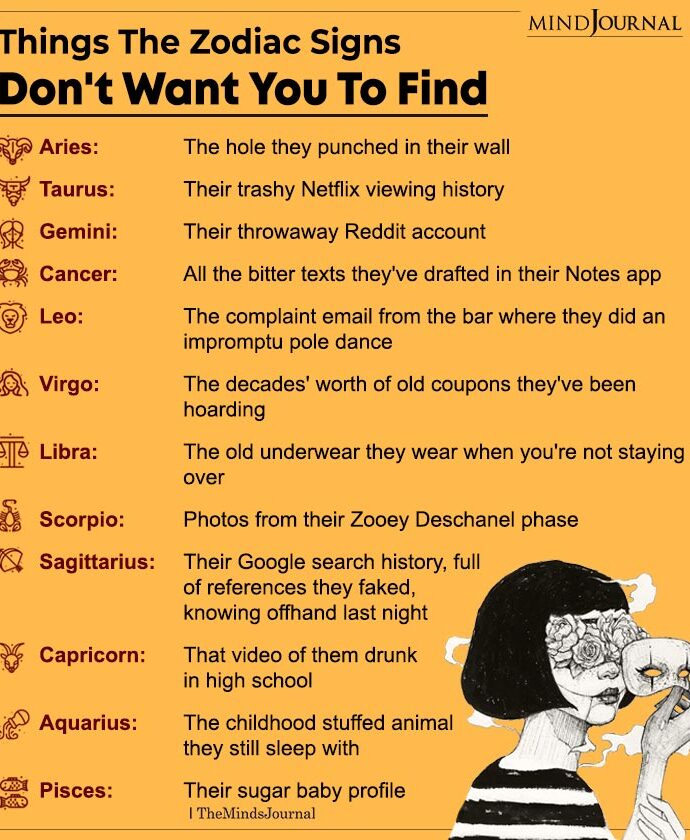 Things The Zodiac Signs Don’t Want You to Find