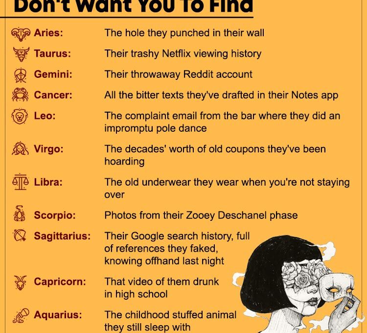 Things The Zodiac Signs Don’t Want You to Find