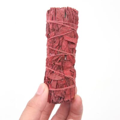 Natural Dragon Blood Sage Smudge Stick Bundle 