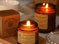 Rotating Aromatherapy Scented candles with 100% Natural Essential Oils and Soy wax
