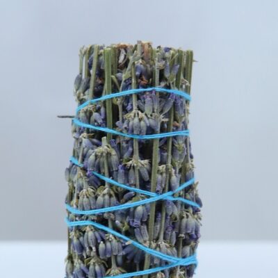Natural Lavender and White Sage Smudge Sticks Bundle