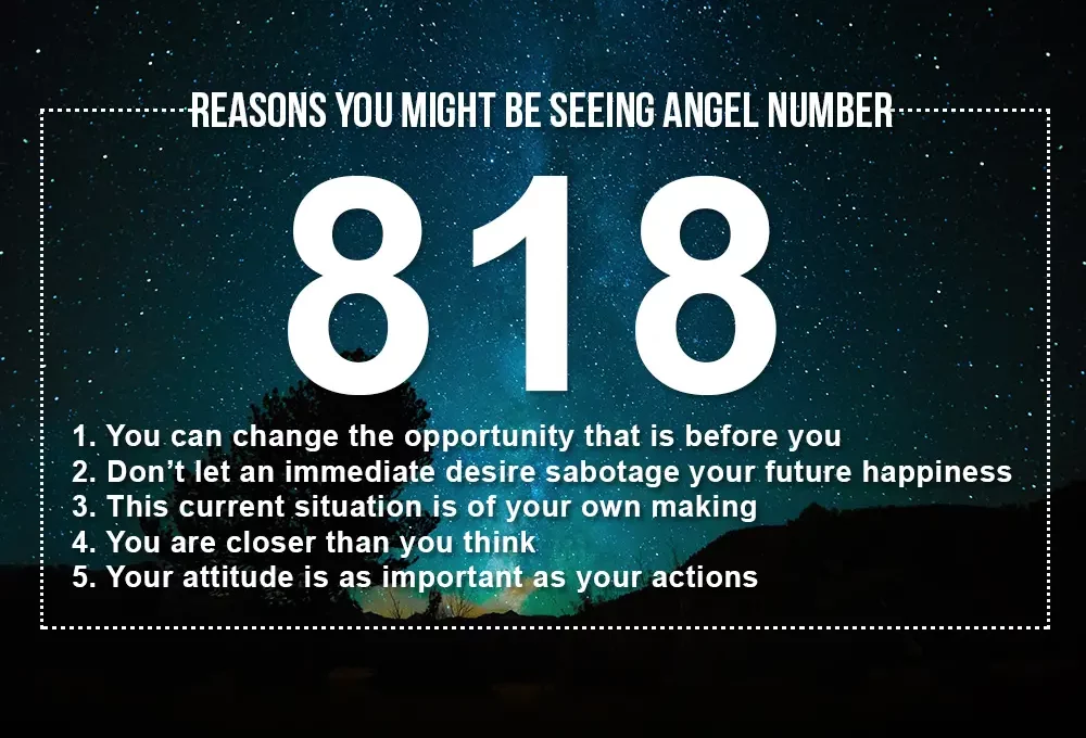 818 Angel Number and its Spiritual Messages