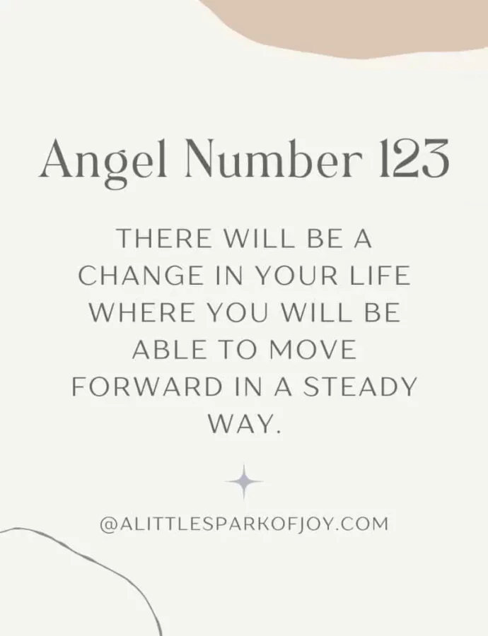 123 Angel Number Meaning