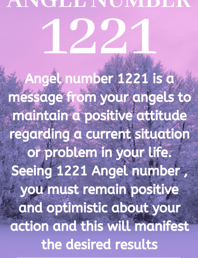 1221 Angel Number Meaning