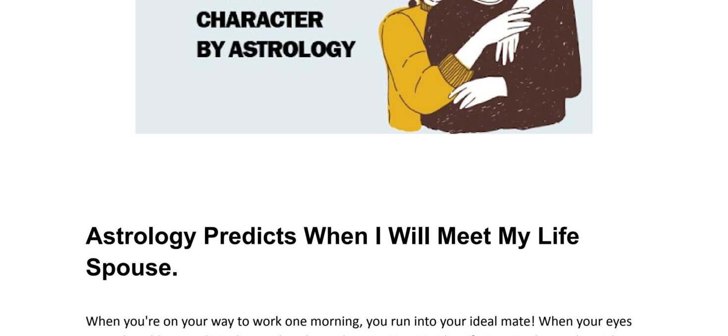 Where You Will Meet Your Long-Term Partner Using Astrology
