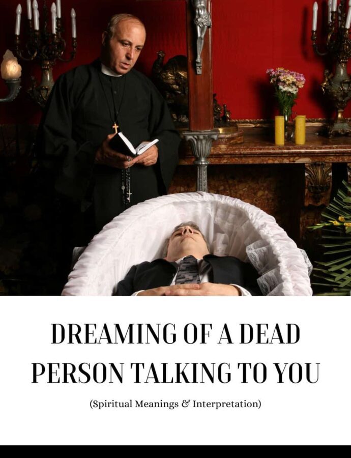 Dreaming of a Dead Person Talking to You Meaning?