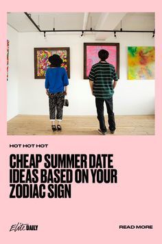 Summer Dates: The Best Ideas For Dating Based On Your Zodiac Sign