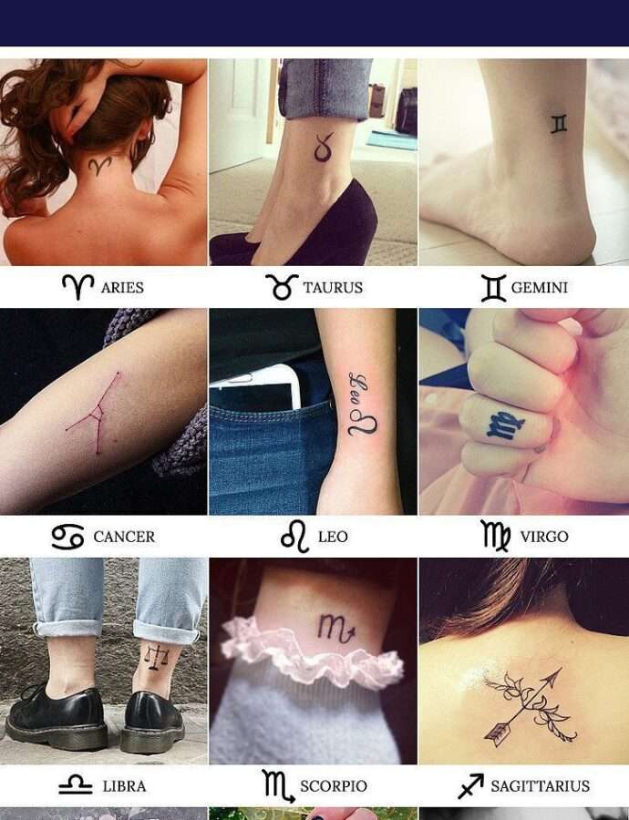 Tattoos: What Tattoo Should You Get Based On Your Zodiac Sign?