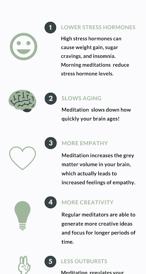 The Benefits of Morning Meditation