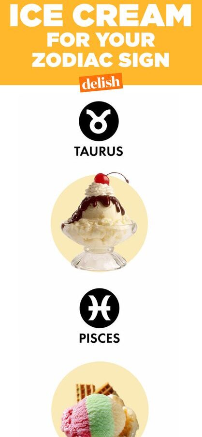The Best Ice Cream Flavor For Your Zodiac Sign