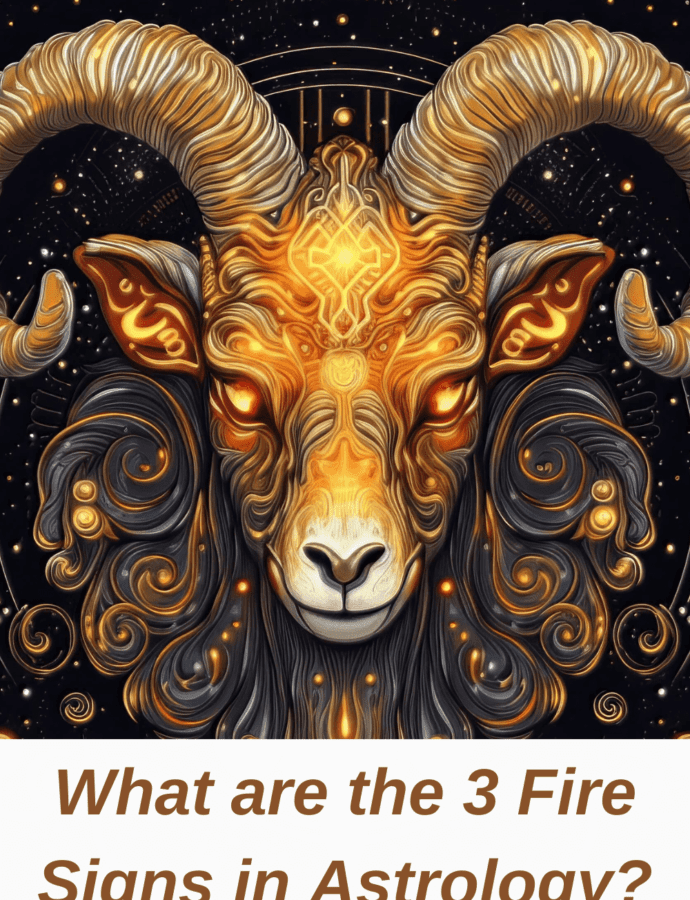 What are the 3 Fire Signs in Astrology?