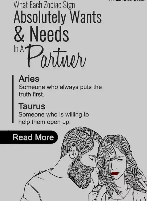 What Each Zodiac Sign Absolutely Wants And Needs In A Partner