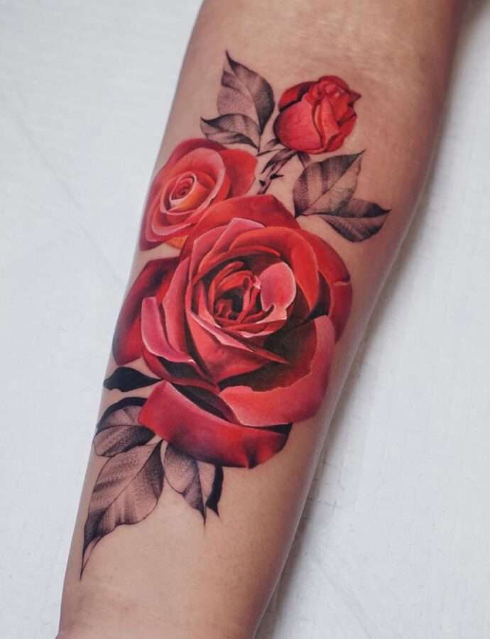 The Meaning of a Rose Tattoo
