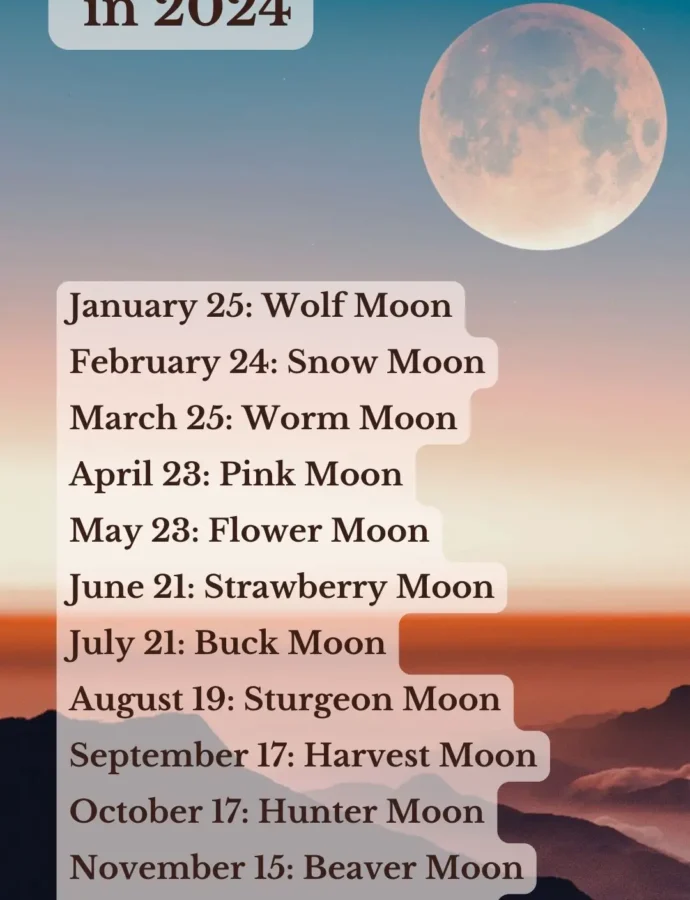 Full Moon in May 2024 – Flower Moon