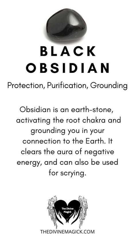 Black Obsidian Crystal Meaning