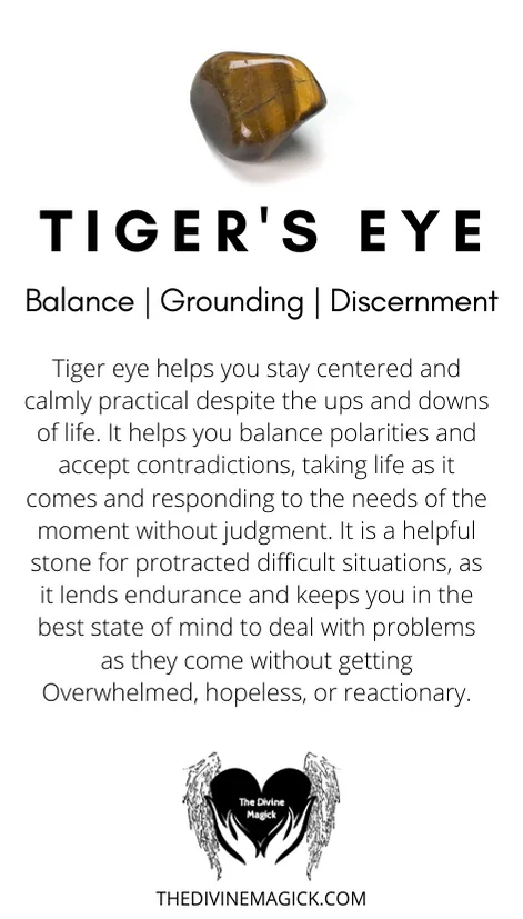 Tiger Eye Stone Meaning